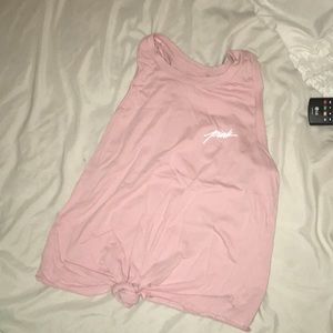 Pink tank top